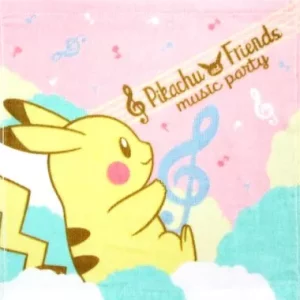 Pikachu Colorful Design Towel Original Japan Pokemon Center