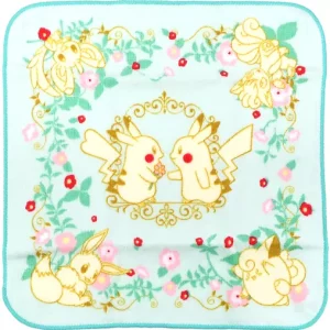 Pikachu Pair Hand Towel Sword/Shield Original Japan Bandai Spirits