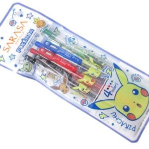 Kugelschreiber Set 4 Farben Original Japan Pokemon Sarasa