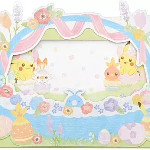 Frame Memo Notizblock Happy Easter Basket Original Japan Pokemon Center 2021