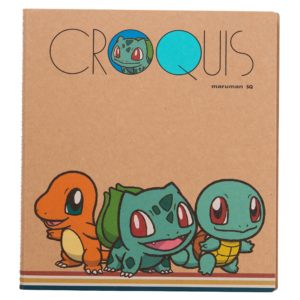 Croquis Maruman SQ Notizbuch Petit Original Japan Pokemon Center 2015