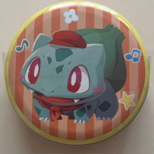 Bisasam Cafe Round Can Original Japan Pokemon Center
