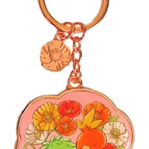 Flemmli Shaymin Fleur de Coquelicot Schlüsselanhänger Original Japan Pokemon Center 2023