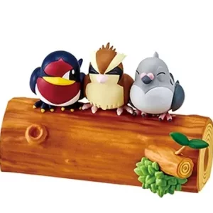 Taubsi Schwalbini Dusselgurr Nakayoshi Friends Figur Original Japan Pokemon Re-ment OVP