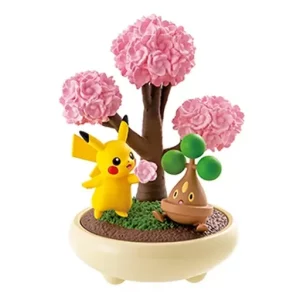 Mobai Pikachu Bonsai 2 Figur Original Japan Pokemon Re-ment OVP
