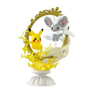 Chillabell Pikachu Decorative frame Collection Figur Original Japan Pokemon Re-ment OVP
