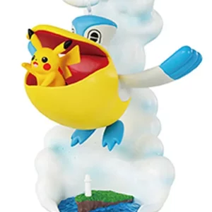 Pelipper Pikachu Swing Vignette Figur Original Japan Pokemon Re-ment OVP
