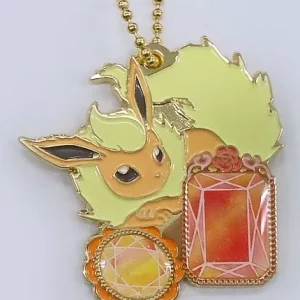 Flamara Schlüsselanhänger CRYSTAL DROPS Original Japan Pokemon Banpresto
