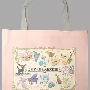 Evoli Melodies Tote Bag Beutel Original Japan Pokemon Bandai Spirits