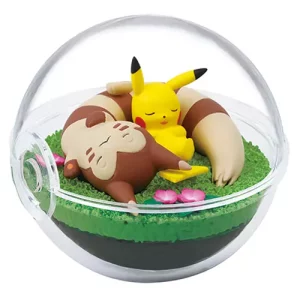 Wiesenior Pikachu Terrarium Collection 8 Figur Original Japan Pokemon Re-ment ohne OVP