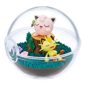 Mauzi Pummeluff Terrarium Collection 9 Figur Original Japan Pokemon Re-ment ohne OVP