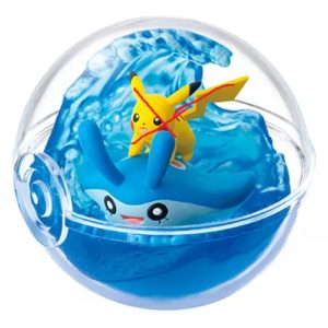 Mantirps Terrarium Collection Ohne Pikachu! Figur Original Japan Pokemon Re-ment ohne OVP B-Ware