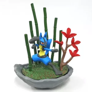 Lucario Bonsai Figur Original Japan Pokemon Re-ment OVP