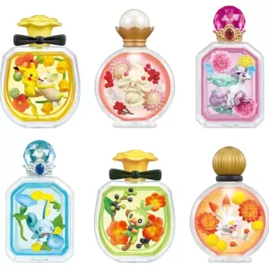 Petite Fleur Ex Galar 6er Set Figur Original Japan Pokemon Re-ment OVP
