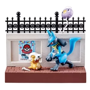 Lucario tragosso Town Figur Original Japan Pokemon Re-ment ohne OVP