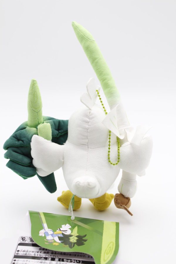 Lauchzelot Mascot ohne Schild/Kette Plüschtier Pokemon Original Japan Pokemon Center 2020 – Bild 3
