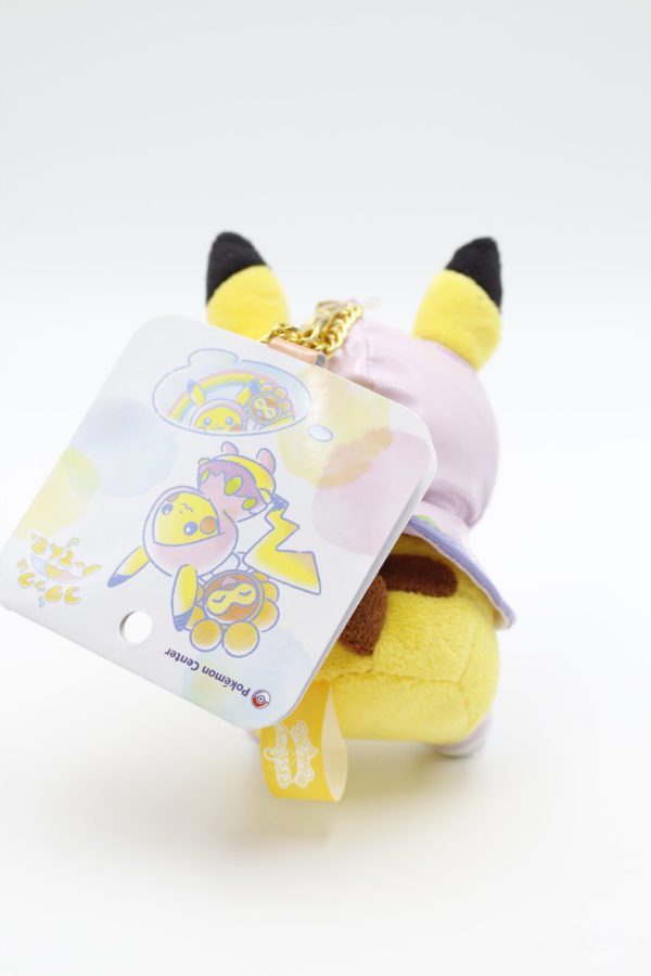 Pikachu Enton Mascot Poncho Plüschtier Pokemon Original Japan Pokemon Center 2020 – Bild 3