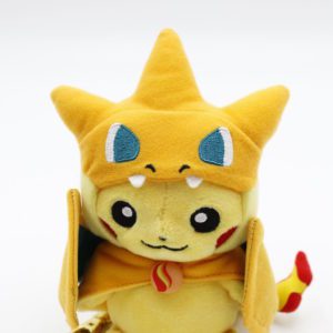 Pikachu Mega Glurak Y Mascot Poncho Plüschtier Pokemon Original Japan Pokemon Center