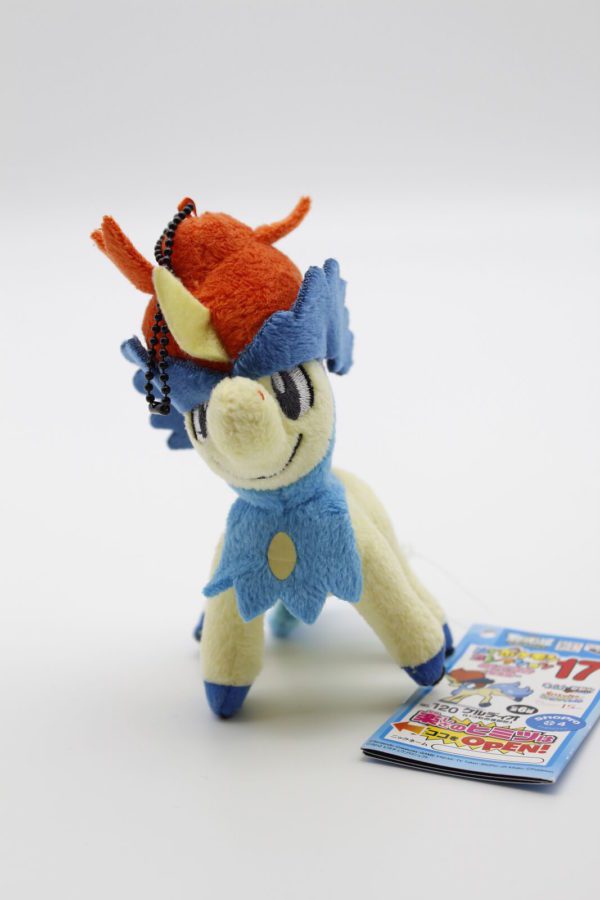 Keldeo Anhänger Plüschtier Pokemon Original Japan Banpresto 2012