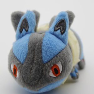 Lucario rollend Plüschtier Pokemon Original Japan Banpresto 2019