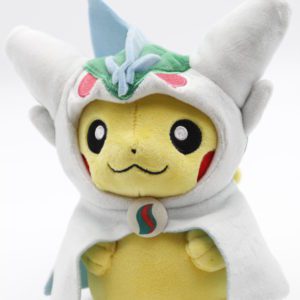 Pikachu Galagladi Poncho Plüschtier Pokemon Original Japan Pokemon Center 2016