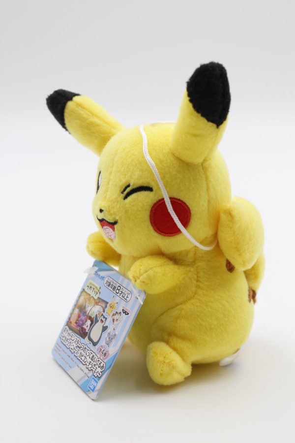 Pikachu Komm mit! zwinkernd Plüschtier Pokemon Original Japan Banpresto – Bild 5