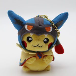 Pikachu Mega Lucario Plüschtier Pokemon Original Japan Pokemon Center 2015