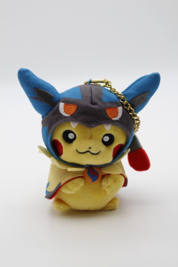 Pikachu Mega Lucario Plüschtier Pokemon Original Japan Pokemon Center 2015