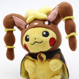Pikachu Schlapor Mascot Poncho Plüschtier Original Japan Pokemon Center 2016