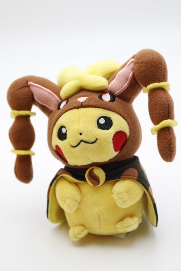 Pikachu Schlapor Mascot Poncho Plüschtier Original Japan Pokemon Center 2016