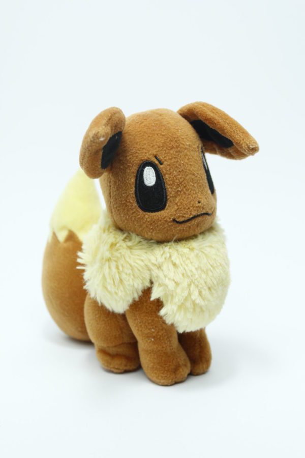 Evoli sitzend grinsend Plüschtier Pokemon Original Japan Takara Tomy