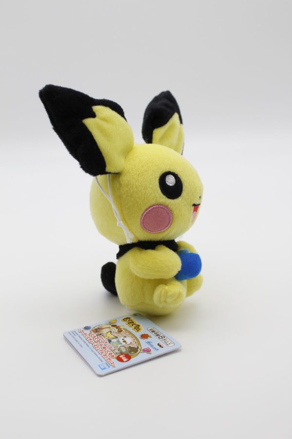 Pichu Candy zwinkernd Plüschtier Pokemon Original Japan Banpresto – Bild 3