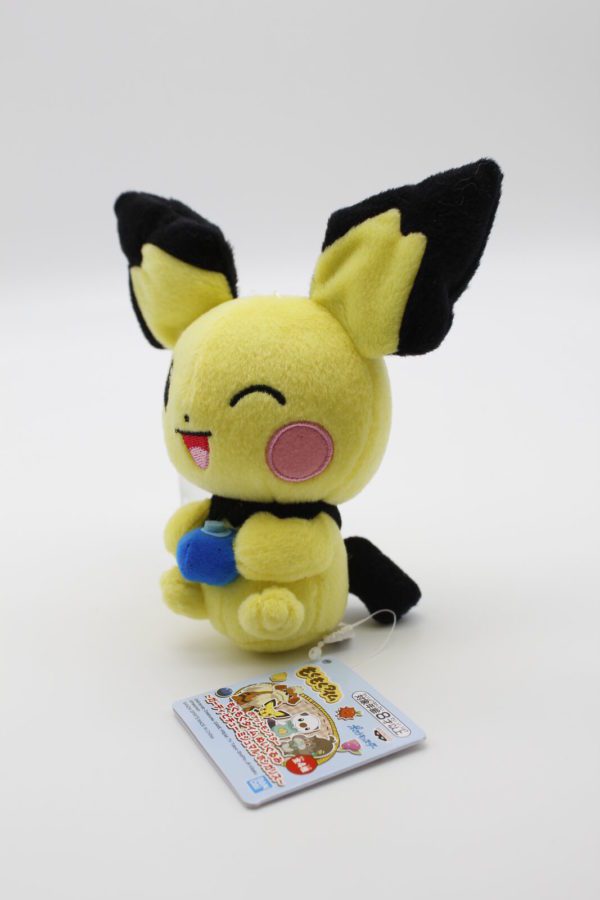 Pichu Candy zwinkernd Plüschtier Pokemon Original Japan Banpresto – Bild 5