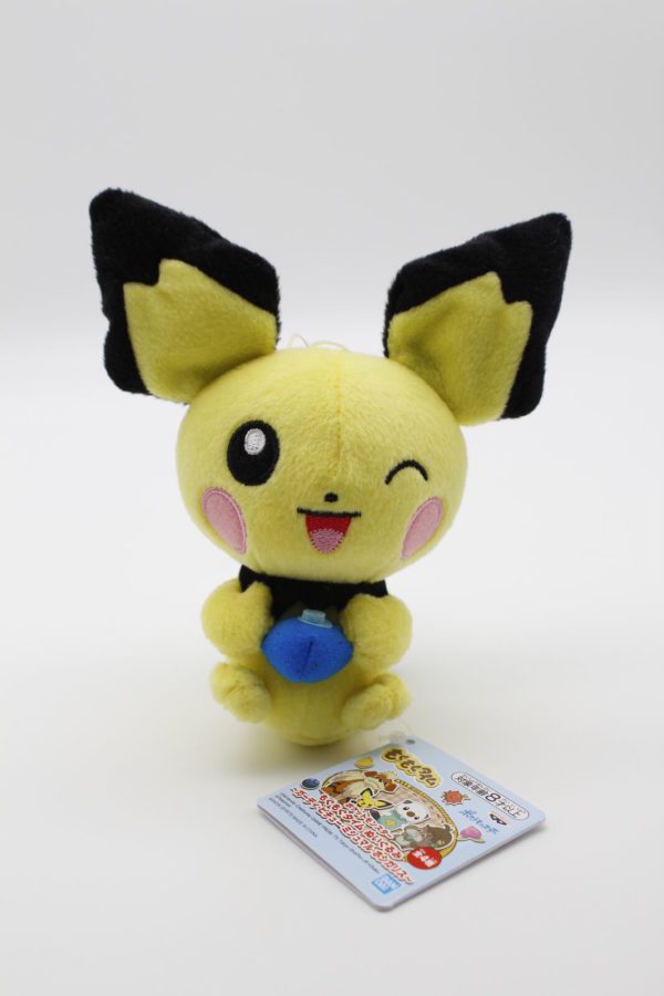 Pichu Candy zwinkernd Plüschtier Pokemon Original Japan Banpresto
