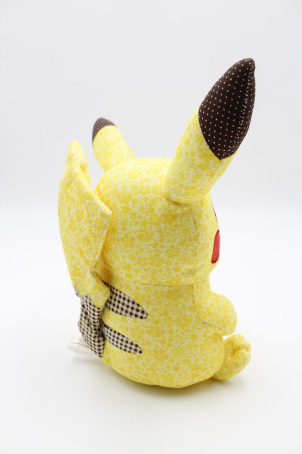 Pikachu Patchwork Plüschtier Pokemon Original Japan Pokemon Center 2012 – Bild 3