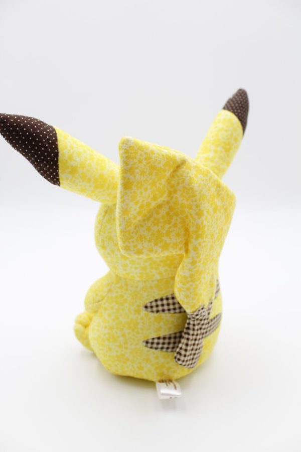Pikachu Patchwork Plüschtier Pokemon Original Japan Pokemon Center 2012 – Bild 4