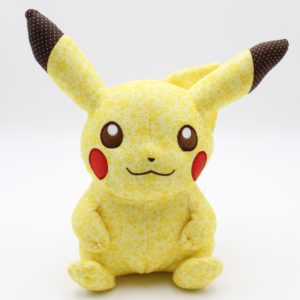 Pikachu Patchwork Plüschtier Pokemon Original Japan Pokemon Center 2012