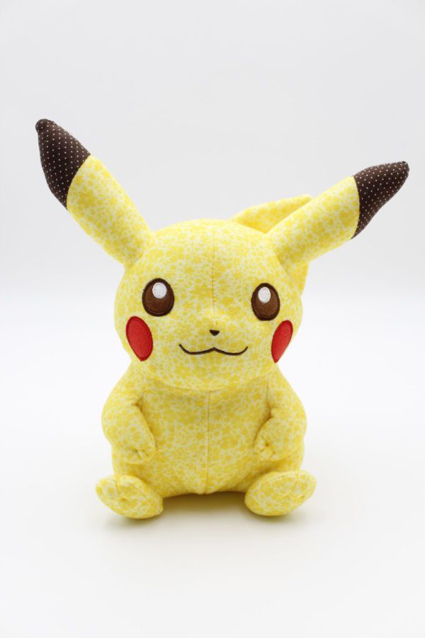 Pikachu Patchwork Plüschtier Pokemon Original Japan Pokemon Center 2012