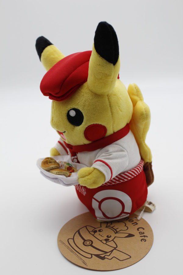 Pikachu Waitress Plüschtier Pokemon Cafe Original Japan Pokemon Center 2018 – Bild 4