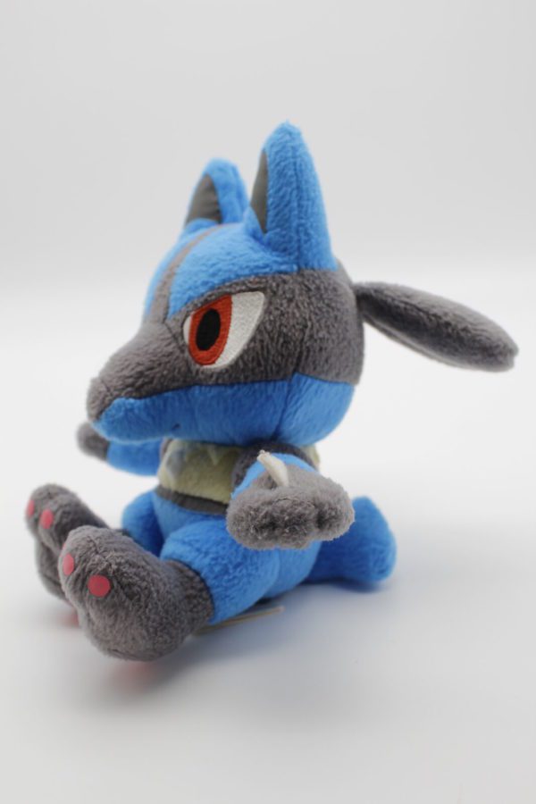Lucario rund Plüschtier Pokemon Original Japan Banpresto 2010 – Bild 4