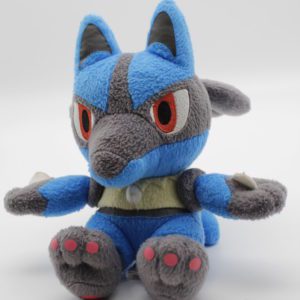 Lucario rund Plüschtier Pokemon Original Japan Banpresto 2010