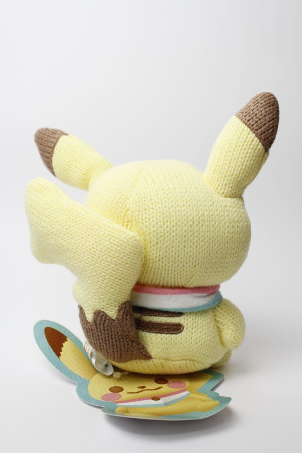 Pikachu Strickpuppe Plüschtier Pokemon Original Japan Pokemon Center – Bild 3