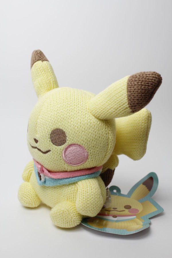 Pikachu Strickpuppe Plüschtier Pokemon Original Japan Pokemon Center – Bild 4