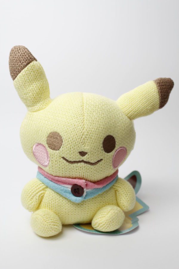 Pikachu Strickpuppe Plüschtier Pokemon Original Japan Pokemon Center