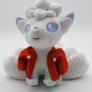 Vulpix Alola mit Schild Plüschtier Pokemon Original Japan Pokemon Center 2018