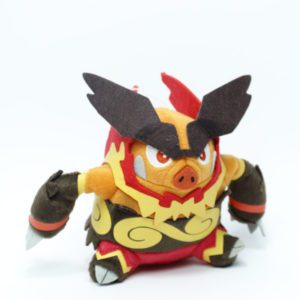 Flambirex sitzend Plüschtier Pokemon Original Japan Banpresto