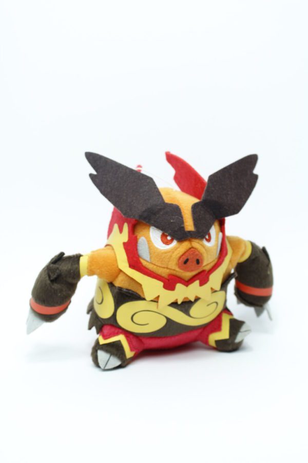 Flambirex sitzend Plüschtier Pokemon Original Japan Banpresto