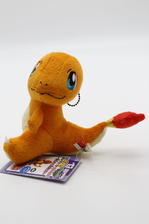 Glumanda Plüschtier Pokemon Original Japan Banpresto 2014 ohne Schild/Kette – Bild 4