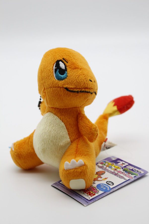 Glumanda Plüschtier Pokemon Original Japan Banpresto 2014 ohne Schild/Kette