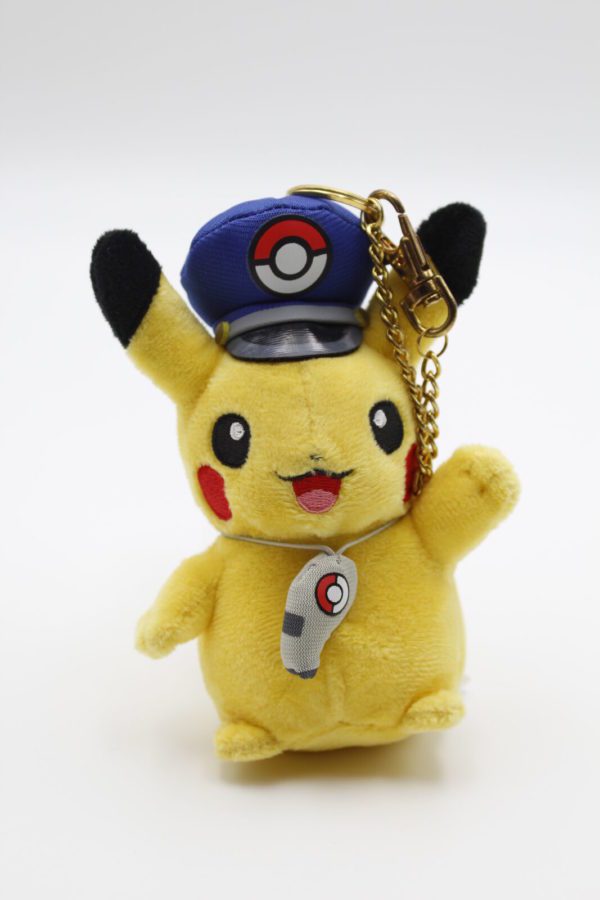 Pikachu Bahnhofchef Mascot Plüschtier Pokemon Original Japan Pokemon Center 2014